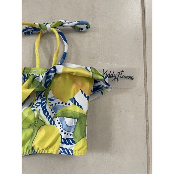 Kiddy Flowers Swim Bikini Bottom Ruffled Positano Kenny Flowers - Picture 2 of 7